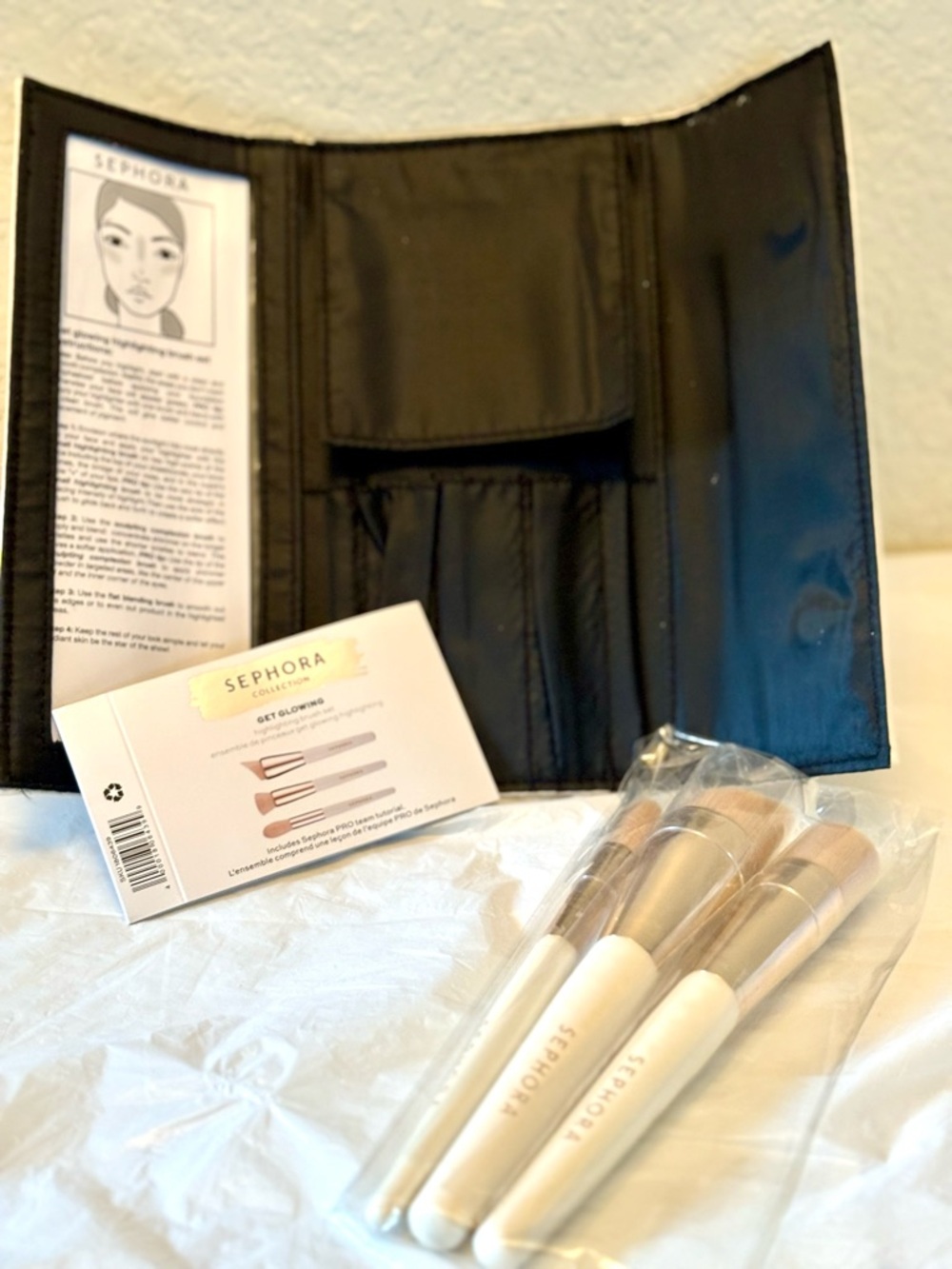 ✨New✨Sephora White-Handled Brush Set✨